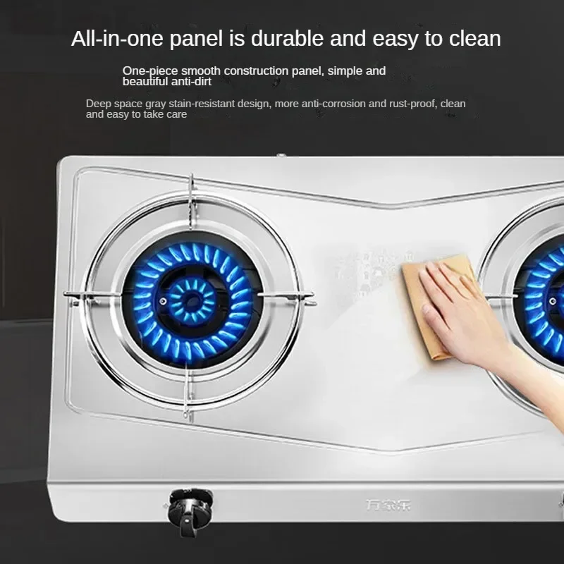 Powerful 5.0kW Gas Cooktop with Double Burners and Stainless Steel Surface for Home Kitchen JZY-ITB91 HOT SALES
Powerful 5.0kW Gas Cooktop with Double Burners and Stainless Steel Surface for Home Kitchen JZY-ITB91 HOT SALES