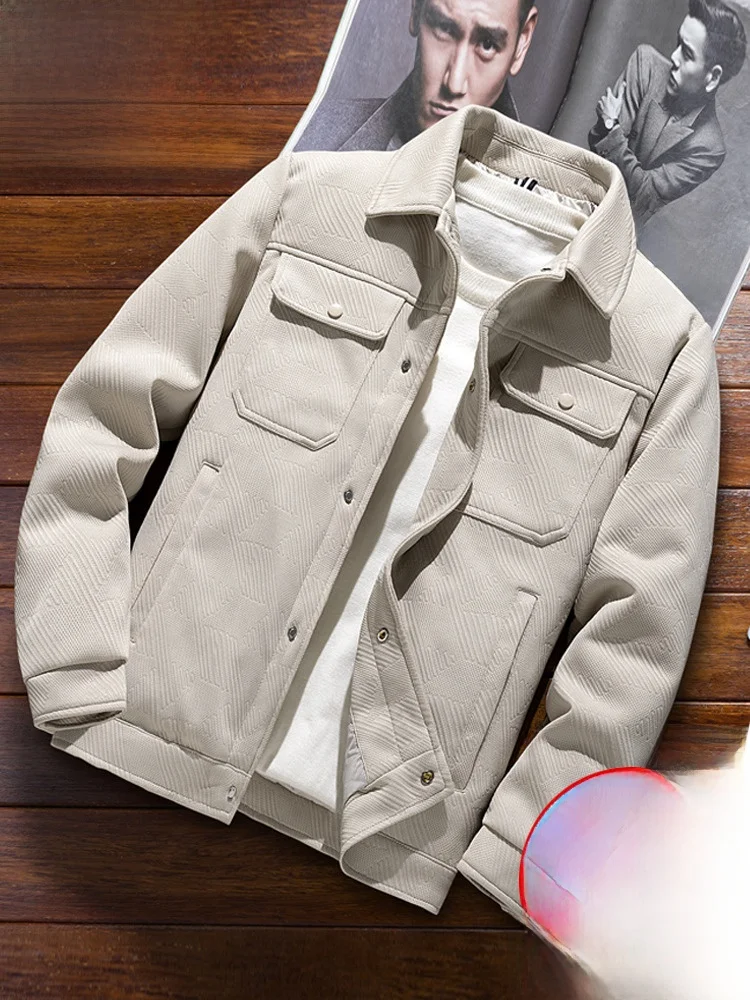 Paul Autumn Winter High-End Texture Design Men's down Jaet Du down Collar Busin Warm Lightweight Maturi Sle Coat
Paul Autumn Winter High-End Texture Design Men's down Jaet Du down Collar Busin Warm Lightweight Maturi Sle Coat