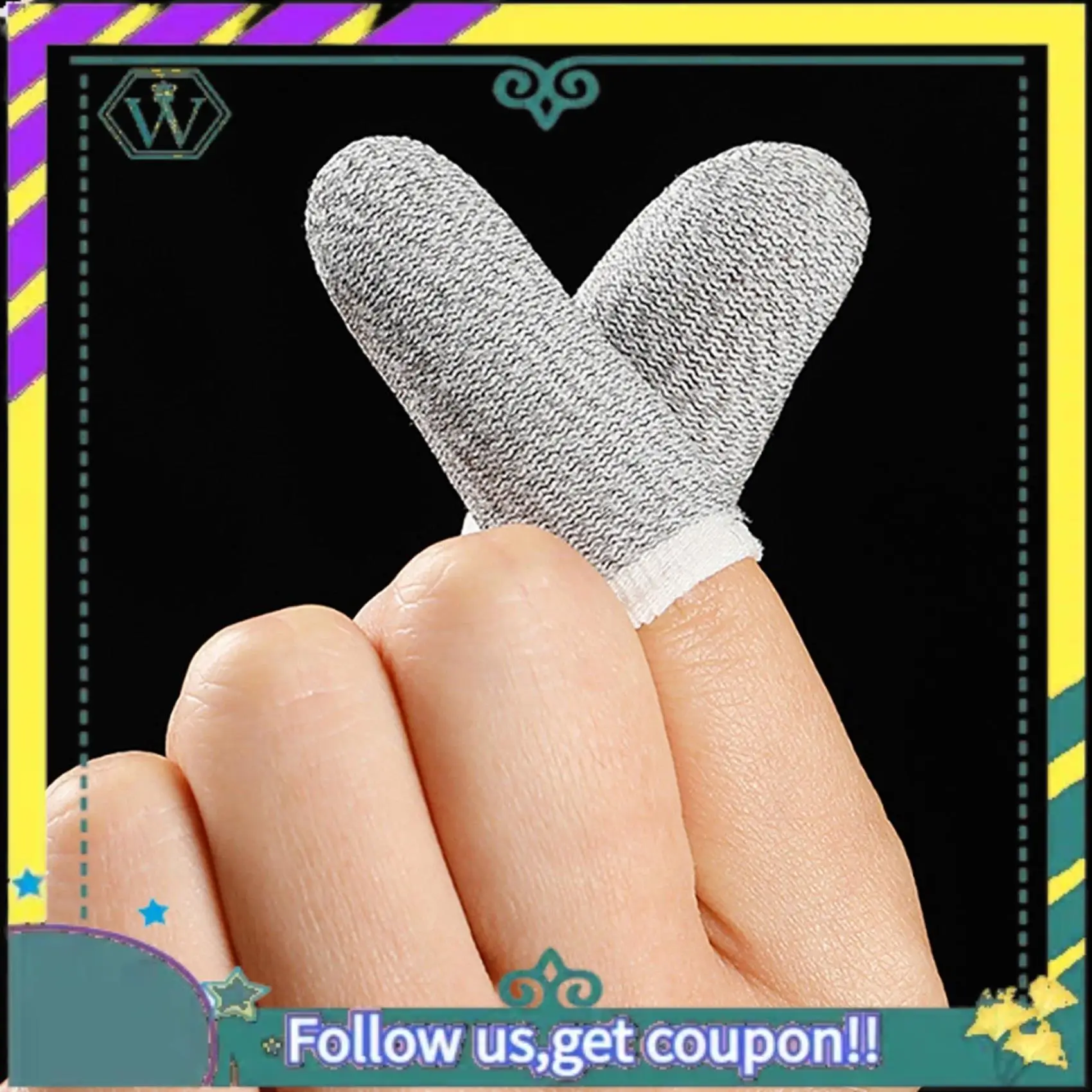 A28Q-18-Pin Carbon Fiber Finger Sleeves For PUBG Mobile Games Contact Screen Finger Sleeves White(36 Pcs)
A28Q-18-Pin Carbon Fiber Finger Sleeves For PUBG Mobile Games Contact Screen Finger Sleeves White(36 Pcs)