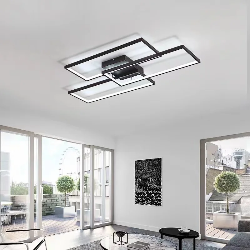 2023 Mordern Rectangle Black/White Color Modern Led Chandelier for living room bedroom deco Dimmable Ceiling Chandelier
2023 Mordern Rectangle Black/White Color Modern Led Chandelier for living room bedroom deco Dimmable Ceiling Chandelier