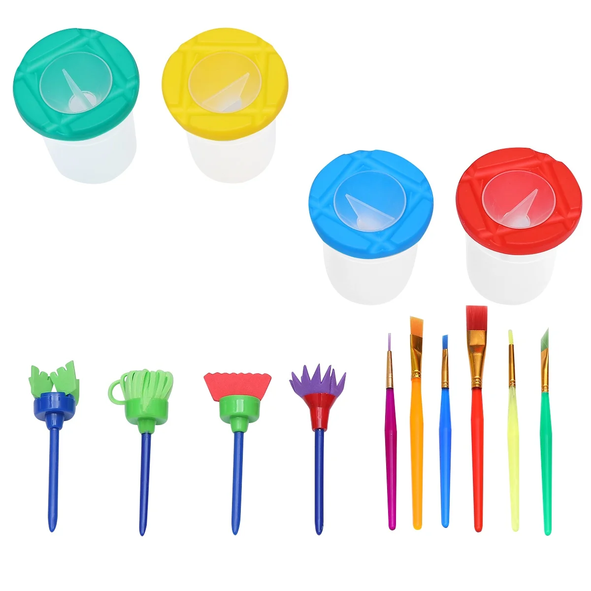 14 Pieces Kids Painting Kits Toddler Art Supplies Brush Set Portable Drawing Tools Reusable Easy Clean DIY Art Class Gifts
14 Pieces Kids Painting Kits Toddler Art Supplies Brush Set Portable Drawing Tools Reusable Easy Clean DIY Art Class Gifts