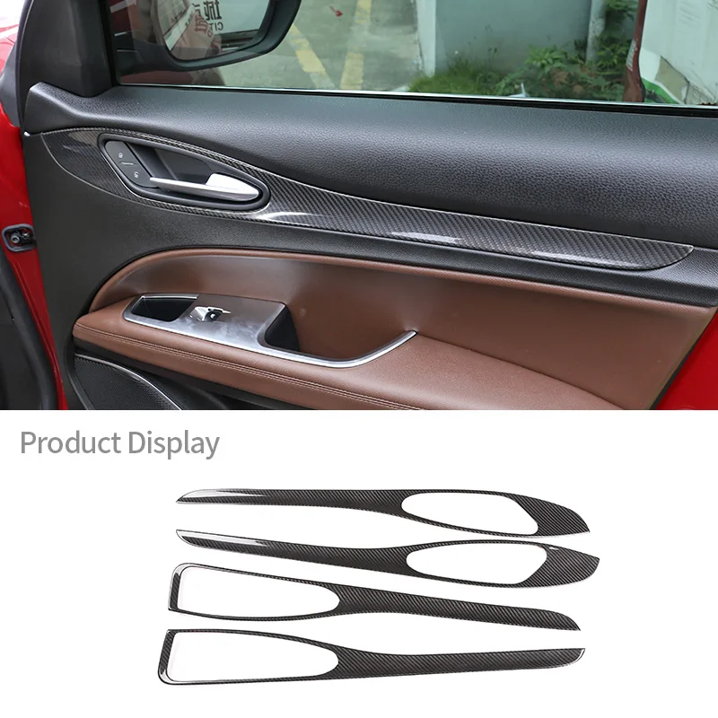 For Alfa Romeo Stelvio 2017 2018 2019 2020 Real Carbon Fiber Car Interior Door Handle Decoration Panel Cover Trim Accessories
For Alfa Romeo Stelvio 2017 2018 2019 2020 Real Carbon Fiber Car Interior Door Handle Decoration Panel Cover Trim Accessories