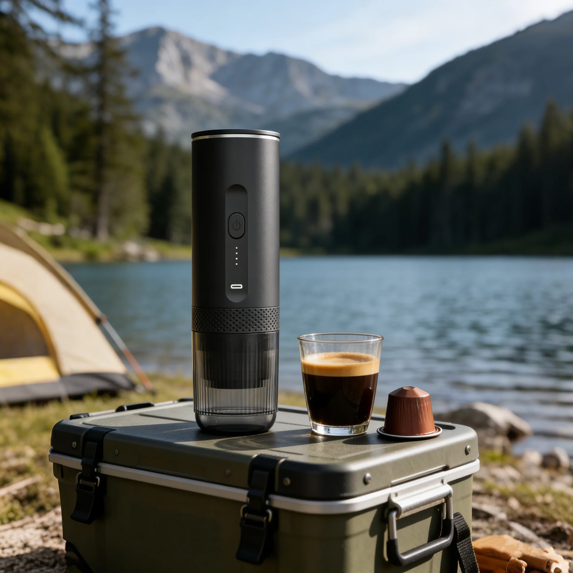 Single Serve K Cup 3 In 1 Travel Mini Capsule Espresso Coffee Machine Portable Coffee Maker
Single Serve K Cup 3 In 1 Travel Mini Capsule Espresso Coffee Machine Portable Coffee Maker