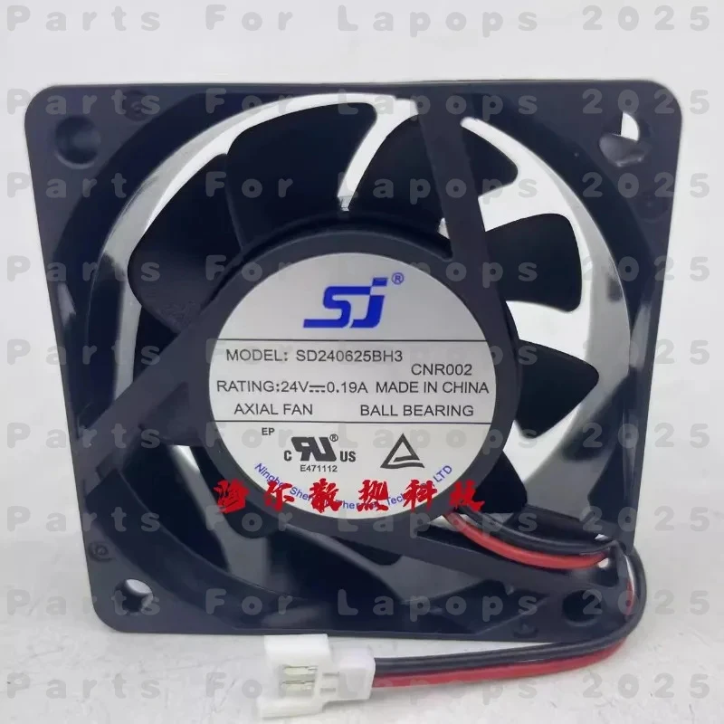 j For SJ SD240625BH3 24V 0.19A 6CM New 4KW Inverter Cooling Fan 1PCS 60×60×25mm
j For SJ SD240625BH3 24V 0.19A 6CM New 4KW Inverter Cooling Fan 1PCS 60×60×25mm