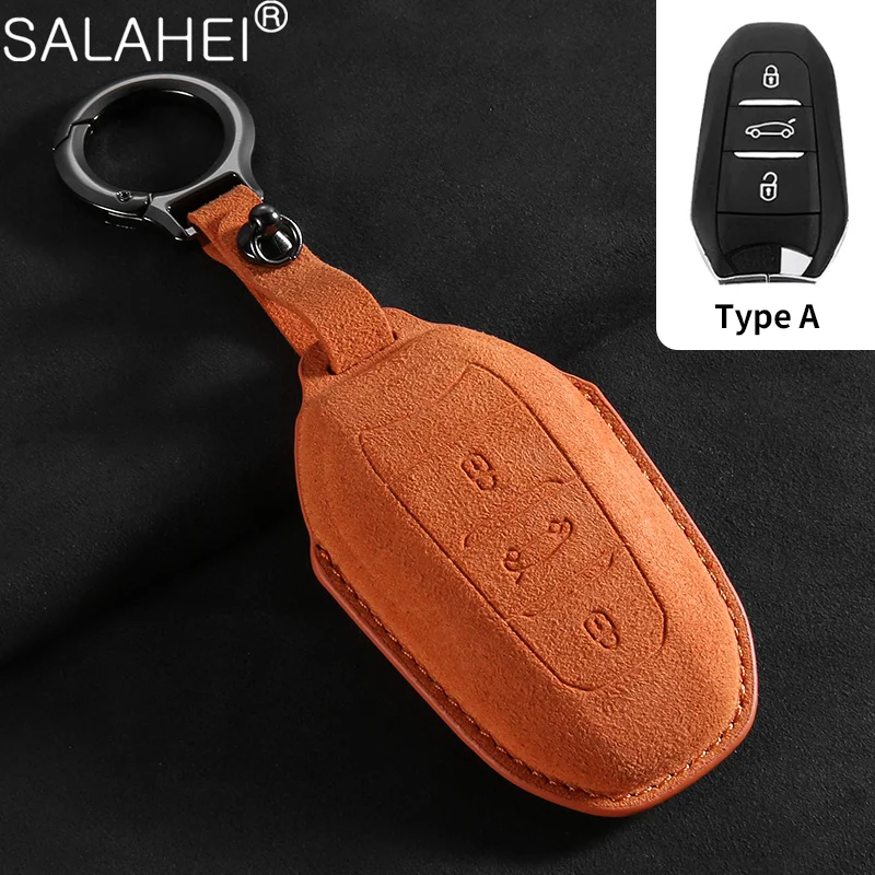 Suede Car Key Case Cover For Peugeot 2008 3008 4008 5008 308 408 508 For Citroen C1 C2 C4 C6 C3-XR Grand DS3 DS5 Car Accessories
Suede Car Key Case Cover For Peugeot 2008 3008 4008 5008 308 408 508 For Citroen C1 C2 C4 C6 C3-XR Grand DS3 DS5 Car Accessories