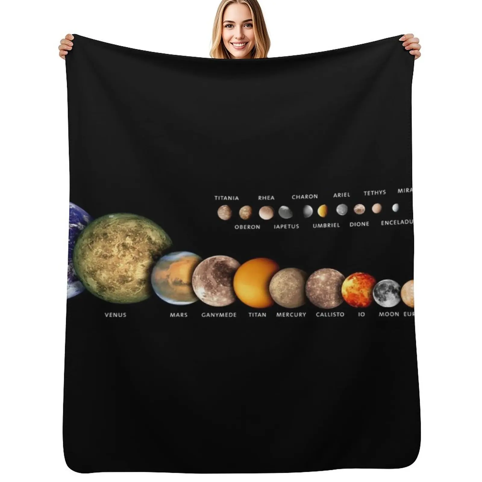 Moons of the Solar System Throw Blanket Furrys Summer Beddings Soft funny gift Blankets
Moons of the Solar System Throw Blanket Furrys Summer Beddings Soft funny gift Blankets