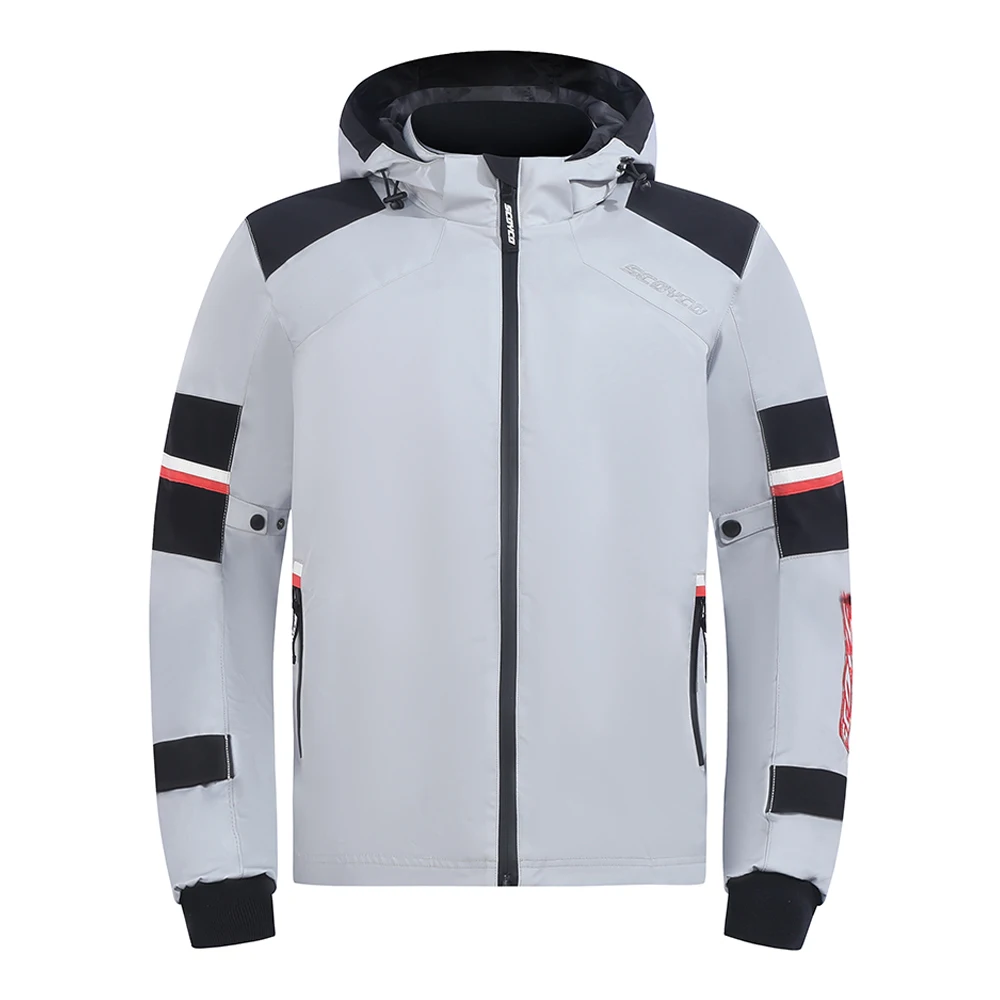 M-3XL Wear-resistant Men's Biker Jacket Anti-fall Grey Racing Coat Reflective Motorcycle Equipment Windproof Motorcycle Clothing
M-3XL Wear-resistant Men's Biker Jacket Anti-fall Grey Racing Coat Reflective Motorcycle Equipment Windproof Motorcycle Clothing
