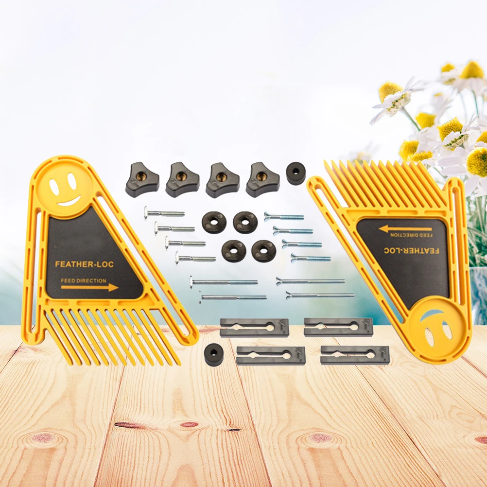 Woodworking Tools Featherboard Set for Table Saw Router Fence T-Slot Slot Wood Cutting Accessories Sanding Block Timber 
Woodworking Tools Featherboard Set for Table Saw Router Fence T-Slot Slot Wood Cutting Accessories Sanding Block Timber