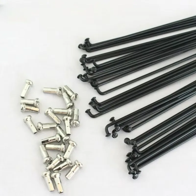Popu For 14G 65mm 80mm 82mm 85mm 90mm 95mm 100mm 103mm 108mm Length Carbon Steel X Autohaux Bicycle Spokes Bike Wheel Spokes
Popu For 14G 65mm 80mm 82mm 85mm 90mm 95mm 100mm 103mm 108mm Length Carbon Steel X Autohaux Bicycle Spokes Bike Wheel Spokes