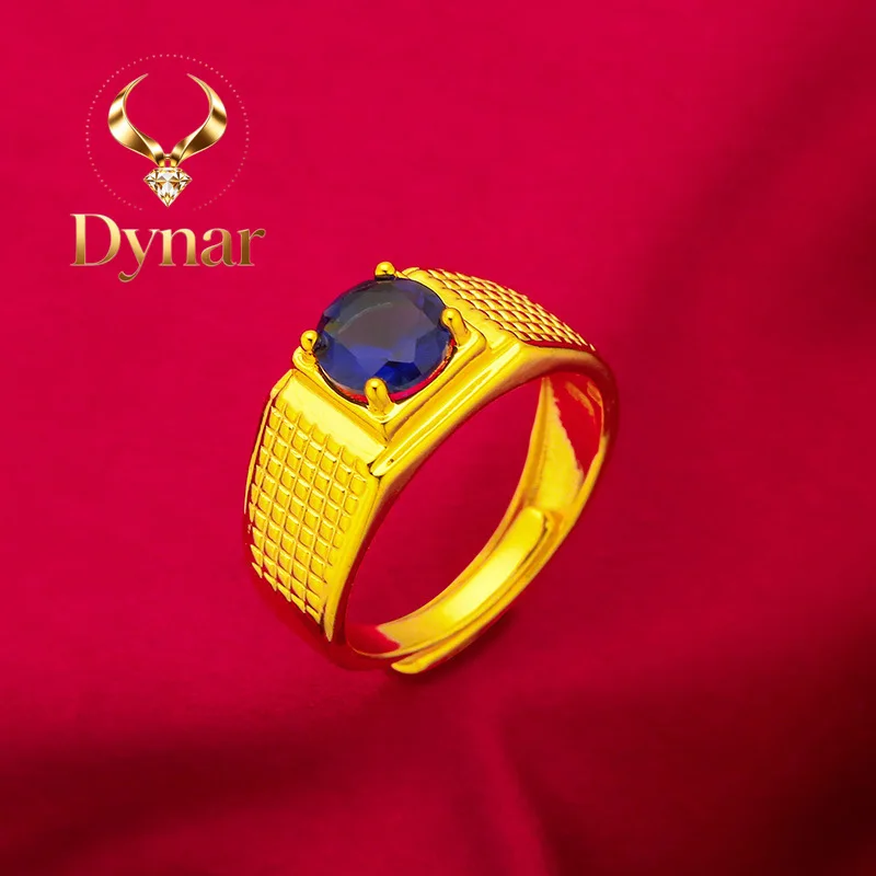Dynar Jewelry 24K gold men opening ring AU999 full gold, Chinese style outfits to show oriental charm
Dynar Jewelry 24K gold men opening ring AU999 full gold, Chinese style outfits to show oriental charm