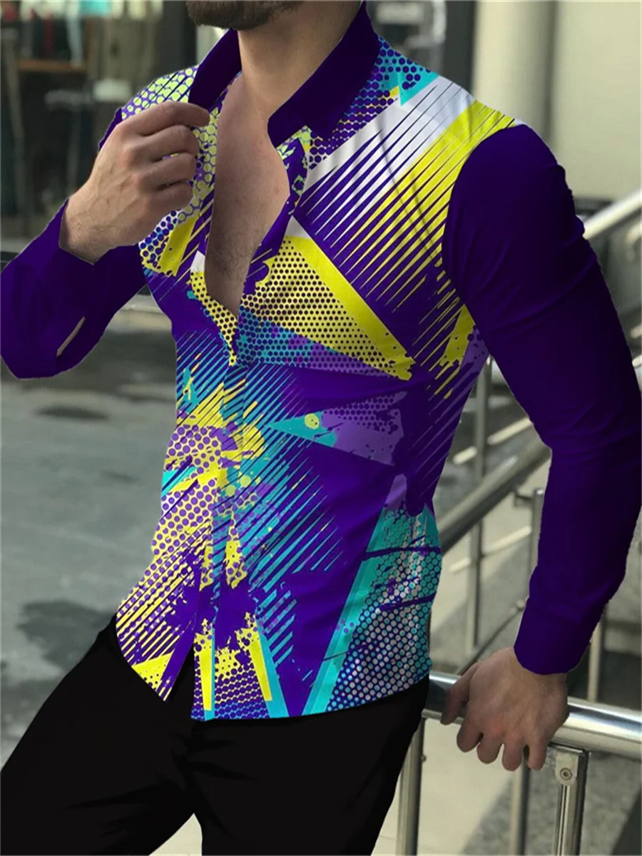 Summer Men's Shirt Long Sleeve S-6XL Fashion HD 3D Color Printed Lapel Single Breasted Cardigan Hawaiian Casual Men's Shirt 2024
Summer Men's Shirt Long Sleeve S-6XL Fashion HD 3D Color Printed Lapel Single Breasted Cardigan Hawaiian Casual Men's Shirt 2024