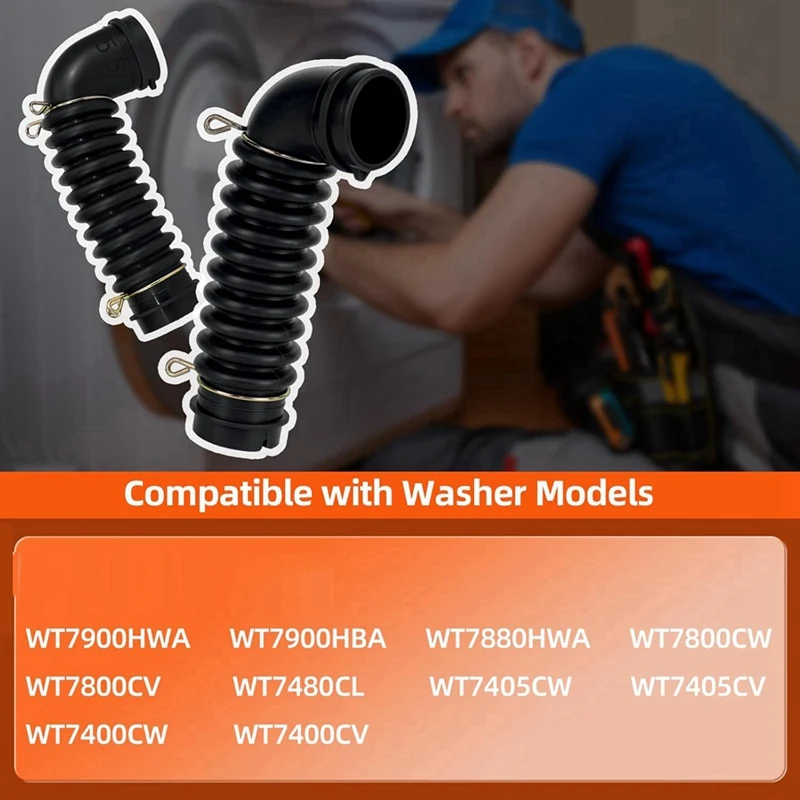 AEM75152901 Washer Drain Hose for Washers Machines Washing Machine Drain Hose Retail
AEM75152901 Washer Drain Hose for Washers Machines Washing Machine Drain Hose Retail