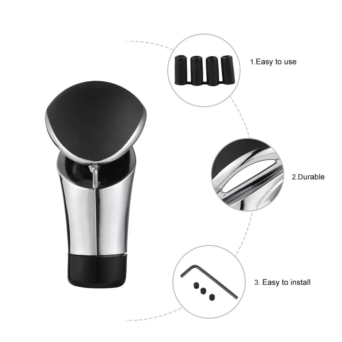 Car Gear Shift Knob Plastic Material Durable Comfortable Stylish Design Direct Replacement Stick Accessories Car
Car Gear Shift Knob Plastic Material Durable Comfortable Stylish Design Direct Replacement Stick Accessories Car