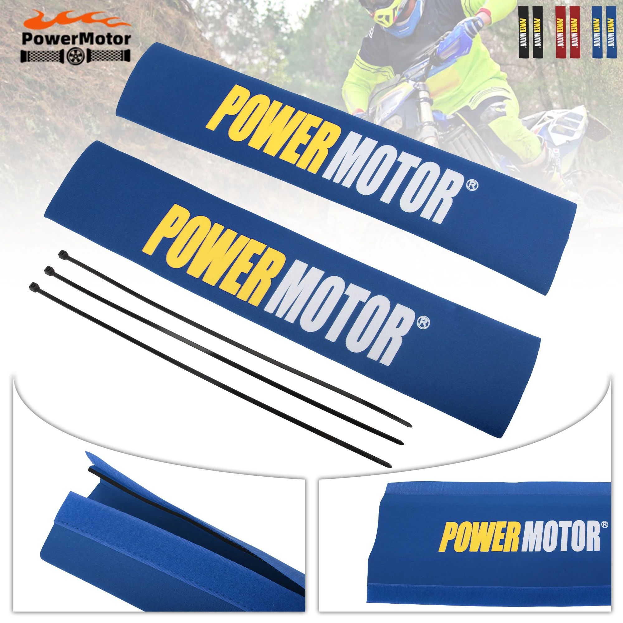 Universal Motorcycle Front Fork Protector Rear Shock Absorber Guard Wrap Cover For CRF YZF KLX ATV Quad DirtBike Dustproof Parts 
Universal Motorcycle Front Fork Protector Rear Shock Absorber Guard Wrap Cover For CRF YZF KLX ATV Quad DirtBike Dustproof Parts