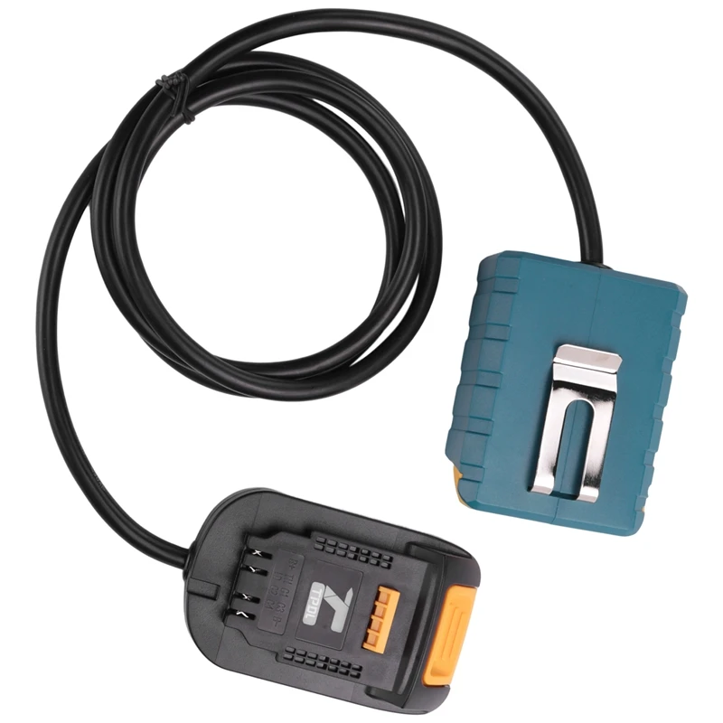 BAP18A Li-Ion Battery Adapter Converter Extension Cord Weight Reducer For Dewalt 18V Lithium Tool
BAP18A Li-Ion Battery Adapter Converter Extension Cord Weight Reducer For Dewalt 18V Lithium Tool