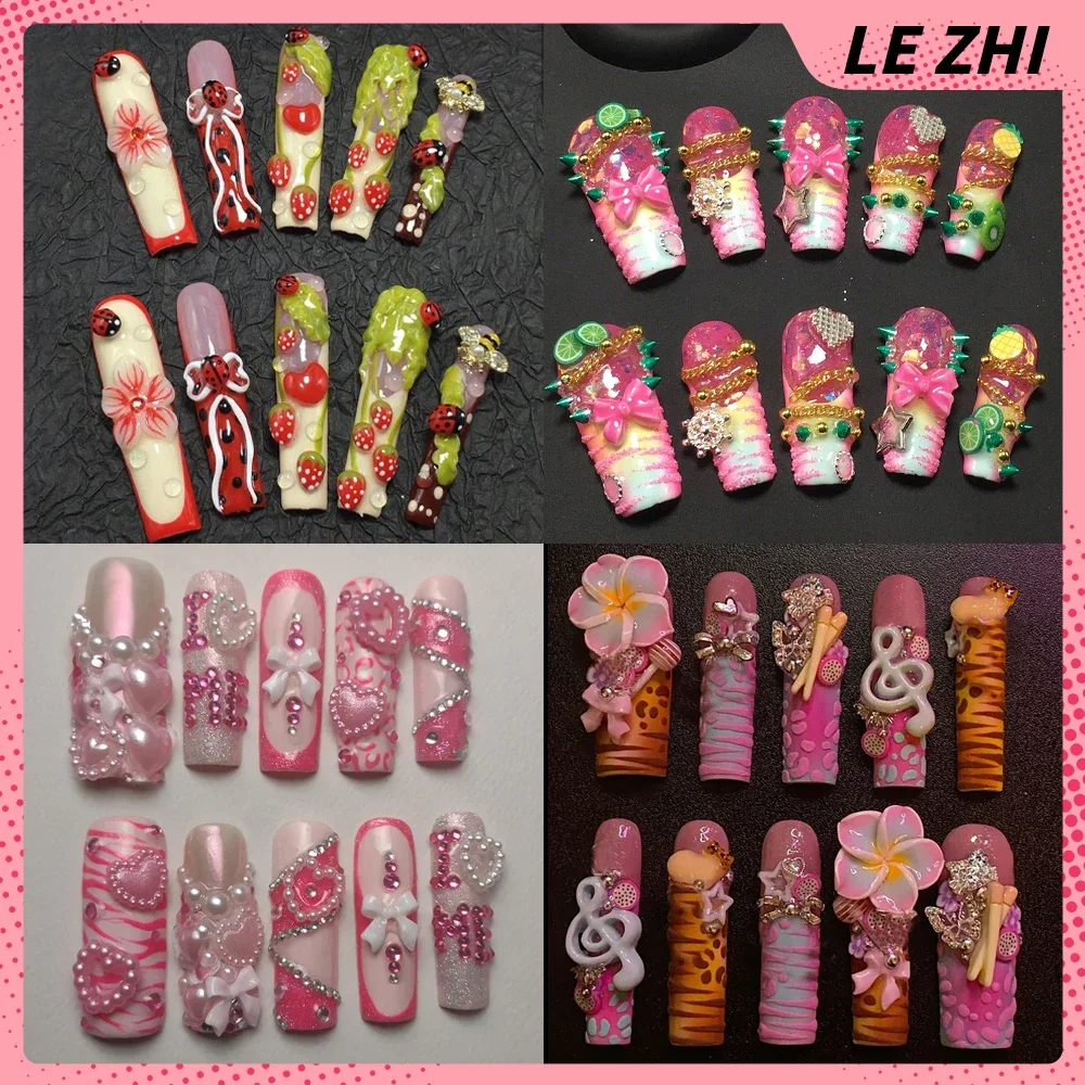 Y2K Europe America Personality XL Rectangle Press On Nails Art French Hand-Painting Hot Girl Aurora Powder Fake Nails Sticker
Y2K Europe America Personality XL Rectangle Press On Nails Art French Hand-Painting Hot Girl Aurora Powder Fake Nails Sticker