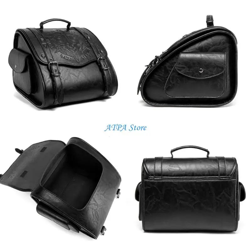 U13C Heavy Duty Biker Storage Bag with Reinforced Stitching PU Leather for Bike
U13C Heavy Duty Biker Storage Bag with Reinforced Stitching PU Leather for Bike