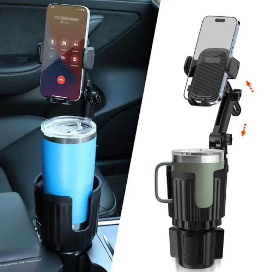 Newlest in hone Mount for Car Cu Holder with Adjustable Base, Holders for Car Cupholder, No Shaking 360° Flexible Neck Phone Mo
Newlest in hone Mount for Car Cu Holder with Adjustable Base, Holders for Car Cupholder, No Shaking 360° Flexible Neck Phone Mo