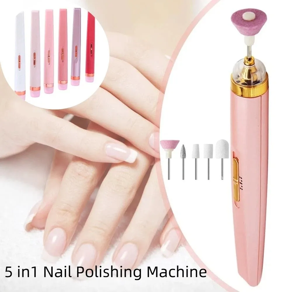 Rechargeable 5 in1 Nail Polishing Machine with LED Light 5 Grinding Heads Electric Nail Grinder Dual-speed Polishing
Rechargeable 5 in1 Nail Polishing Machine with LED Light 5 Grinding Heads Electric Nail Grinder Dual-speed Polishing