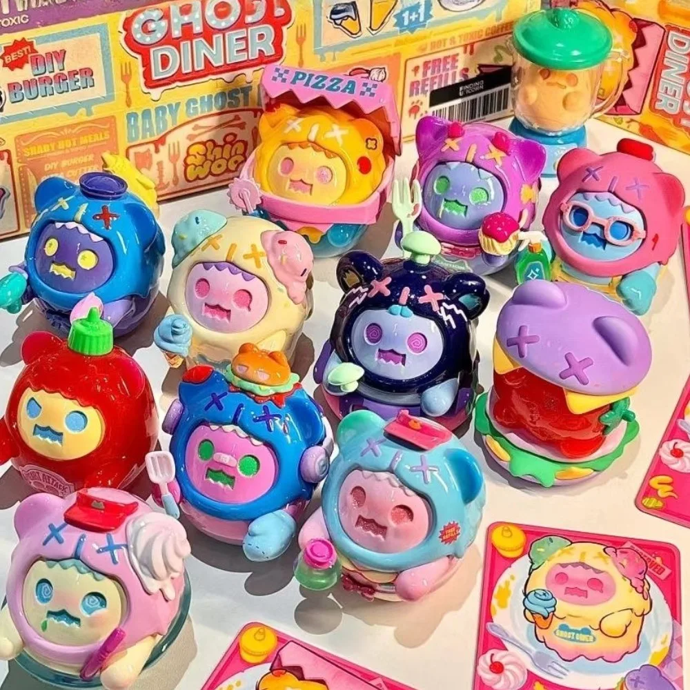 SHINWOO GHOST DINER SERIES Blind Box Toys Kawaii Anime Action Figure Caixa Caja Surprise Mystery Box Dolls Girls Gift
SHINWOO GHOST DINER SERIES Blind Box Toys Kawaii Anime Action Figure Caixa Caja Surprise Mystery Box Dolls Girls Gift