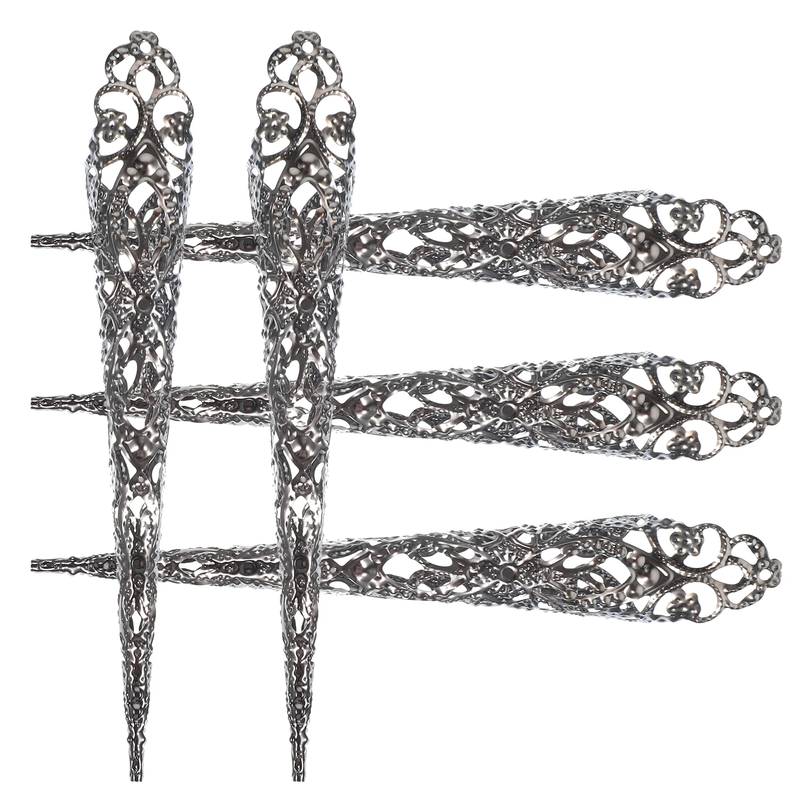 5 Pcs Rock and Roll Finger Claw Miss Jewelry Halloween Cosplay Rings Fingertip Nail
5 Pcs Rock and Roll Finger Claw Miss Jewelry Halloween Cosplay Rings Fingertip Nail
