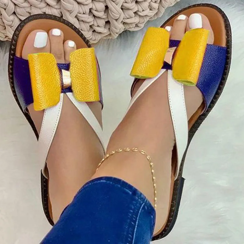 New Summer Women Sandals Cute Butterfly-Knot Casual Sandals Lady Slides Flats Slip-On Women Shoes for Women Zapatillas Mujer
New Summer Women Sandals Cute Butterfly-Knot Casual Sandals Lady Slides Flats Slip-On Women Shoes for Women Zapatillas Mujer