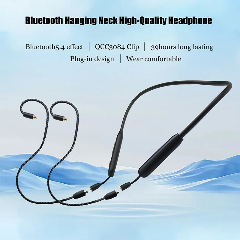 QCC3084 A2DC/IE80/IE40pro/IM Bluetooth5.4 Cable Upgrade Wired Monitor Earbud Replace Earphone Cable Plug-In Design Fit IM50 LS50
QCC3084 A2DC/IE80/IE40pro/IM Bluetooth5.4 Cable Upgrade Wired Monitor Earbud Replace Earphone Cable Plug-In Design Fit IM50 LS50