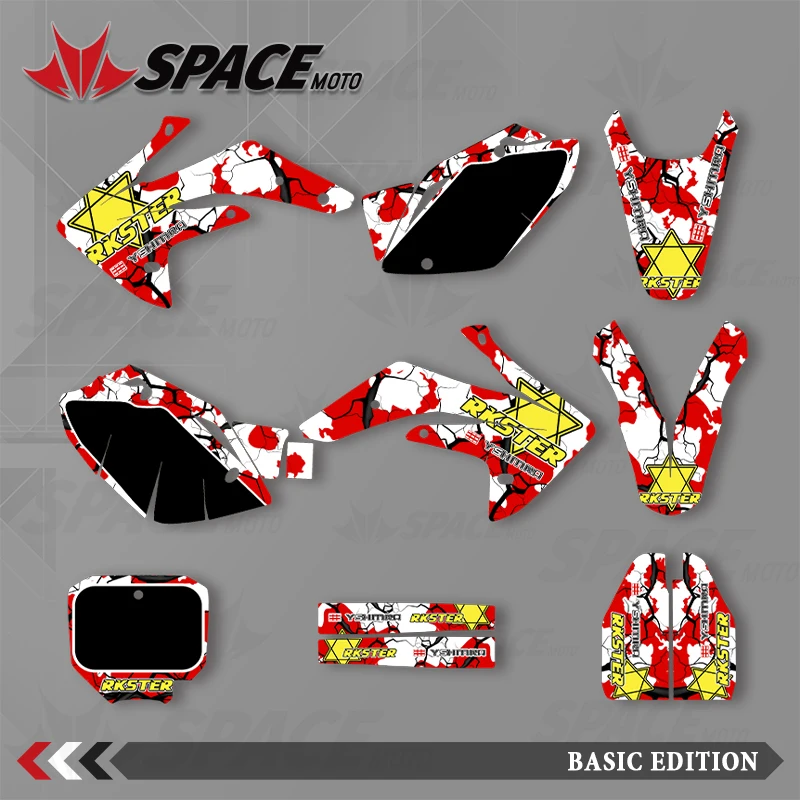 SPACE для Honda 07-20 CRF150R мотоциклетная графика фоновые наклейки набор наклеек номер имя на заказ
SPACE для Honda 07-20 CRF150R мотоциклетная графика фоновые наклейки набор наклеек номер имя на заказ