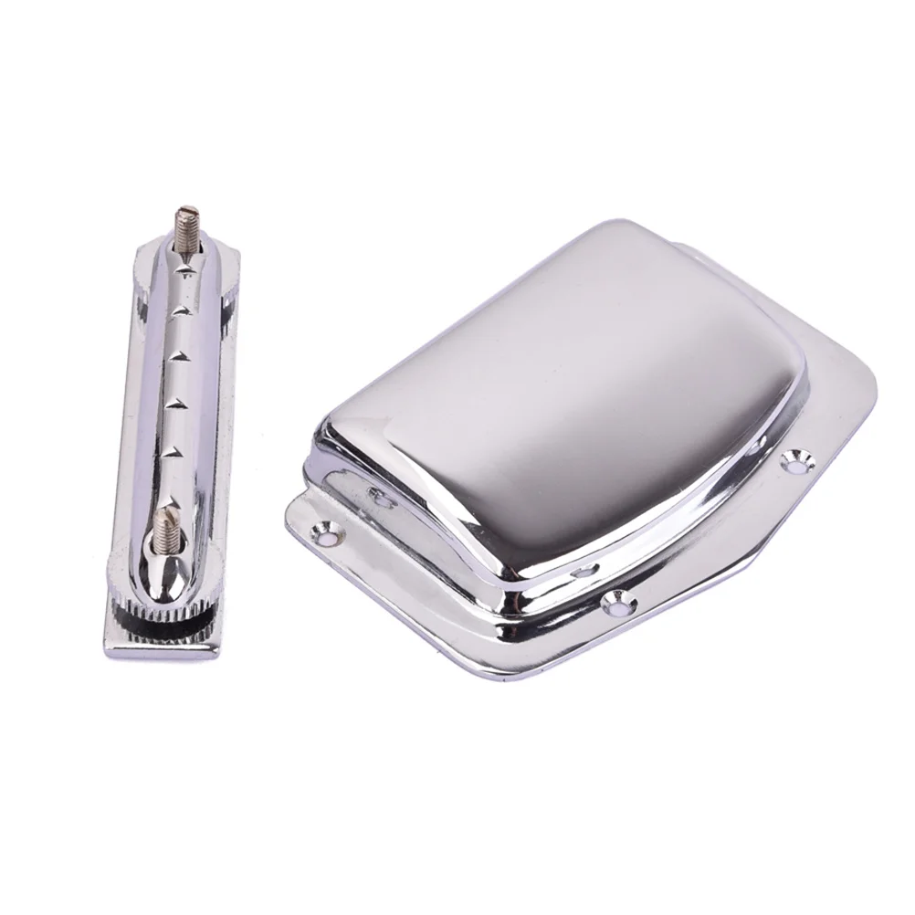 Guitar Bridge Tailpiece Set Silver Die-Cast Metal Adjustable Saddle For Electric Guitar Replacement Parts Kit Instrument
Guitar Bridge Tailpiece Set Silver Die-Cast Metal Adjustable Saddle For Electric Guitar Replacement Parts Kit Instrument