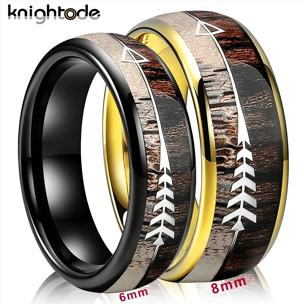 6mm 8mm Koa Zebra Wood Antler Arrows Inlay Tungsten Carbide Rings Vikings Hunting Bands Available Comfort Fit
6mm 8mm Koa Zebra Wood Antler Arrows Inlay Tungsten Carbide Rings Vikings Hunting Bands Available Comfort Fit