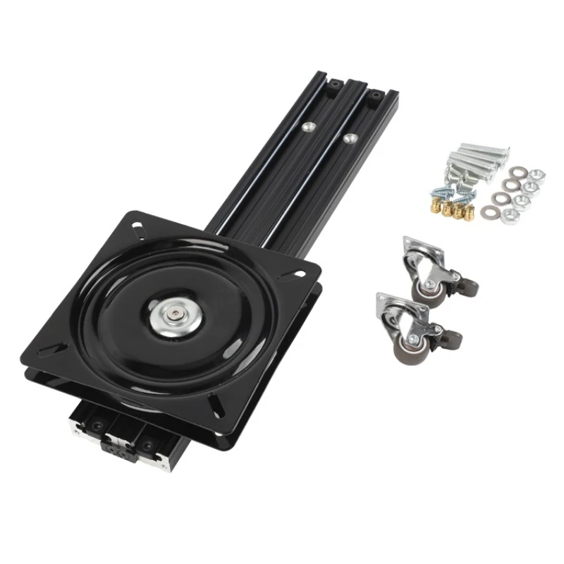 Oblique push rotating table slide rail multi-function desk desktop bottom support track
Oblique push rotating table slide rail multi-function desk desktop bottom support track