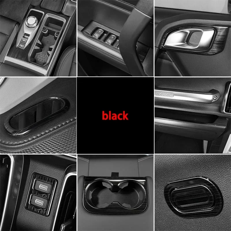 Black For GWM Haval DARGO 2021 2022 Gear Box Glass Switch Panel Stainless Steel Interior Protective Trim Cover
Black For GWM Haval DARGO 2021 2022 Gear Box Glass Switch Panel Stainless Steel Interior Protective Trim Cover