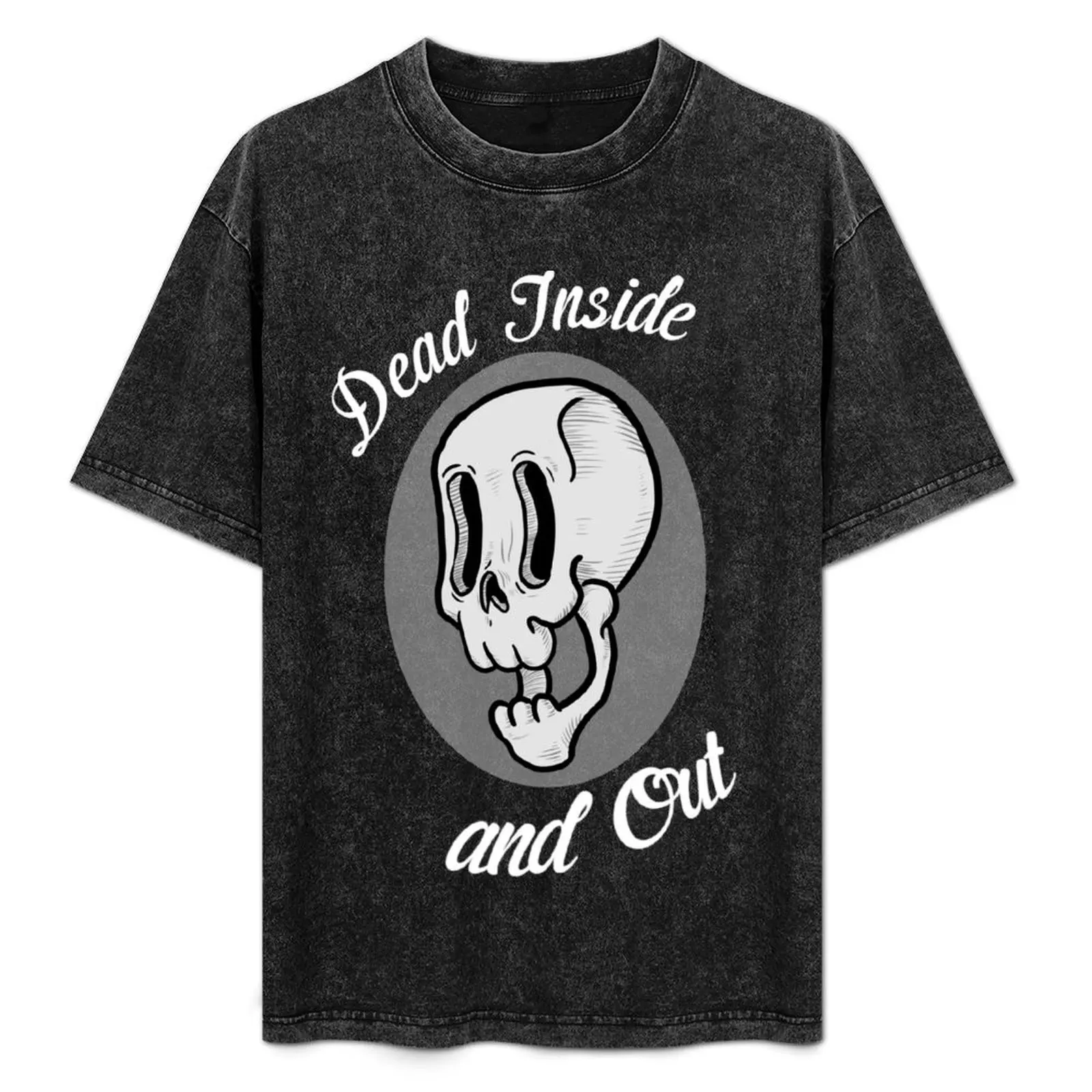 Dead inside and out (black) T-Shirt Soft Casual Short Sleeve Cotton Tee
Dead inside and out (black) T-Shirt Soft Casual Short Sleeve Cotton Tee