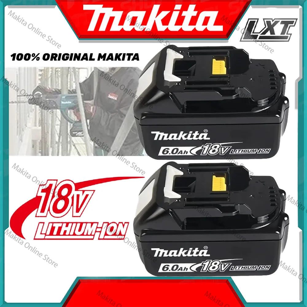 Оригинальная Аккумуляторная Батарея Makita 18 в 6 Ач для электроинструментов, аккумулятор для электроинструментов, аккумулятор для замены телефона, литий-ионный аккумулятор LXT BL1860B BL1860 BL1850, зарядное устройство
Оригинальная Аккумуляторная Батарея Makita 18 в 6 Ач для электроинструментов, аккумулятор для электроинструментов, аккумулятор для замены телефона, литий-ионный аккумулятор LXT BL1860B BL1860 BL1850, зарядное устройство