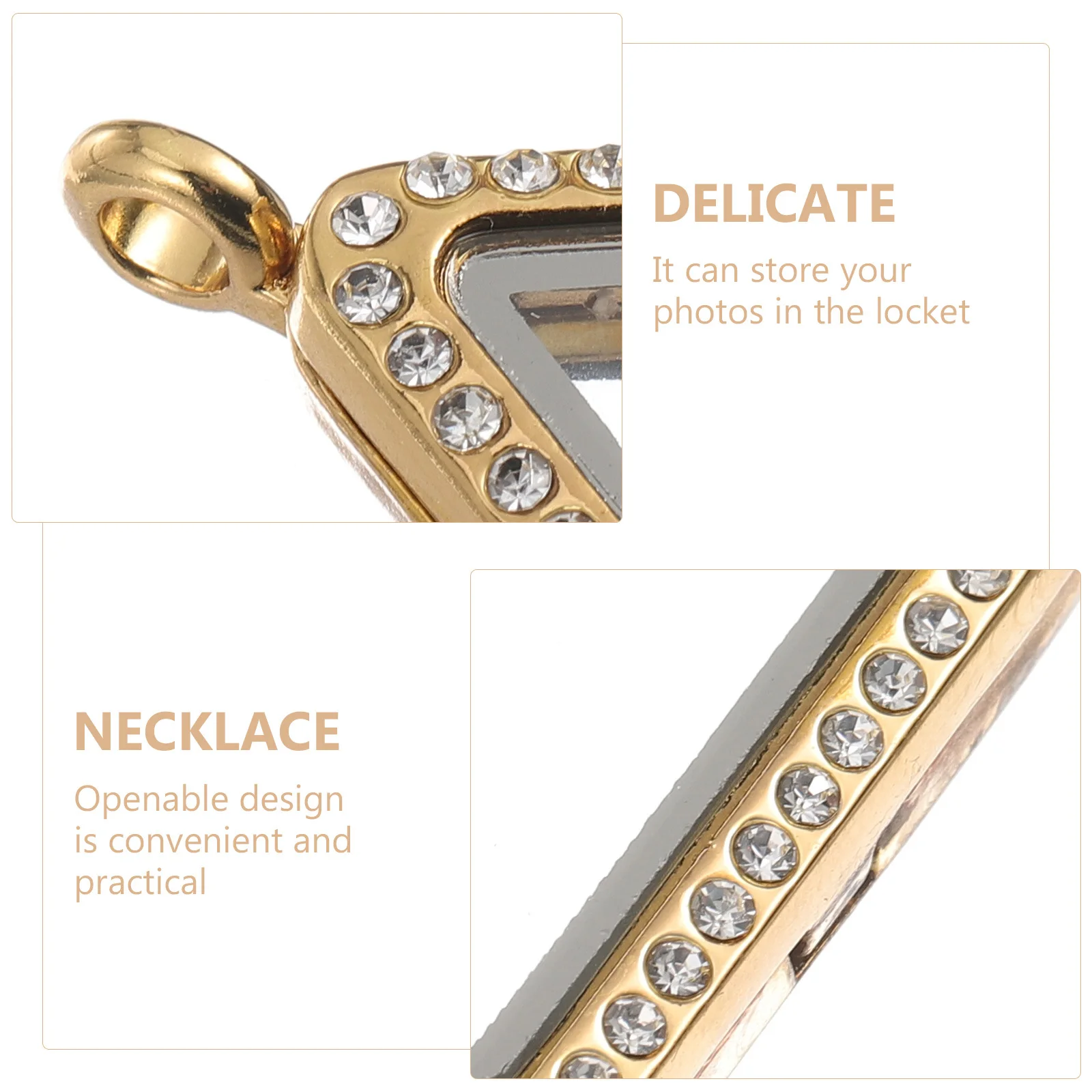 1Pcs Unique Jewelry Photo Pendant Openable Design DIY Personalized Gifts for Valentine's Day Anytime Expression
1Pcs Unique Jewelry Photo Pendant Openable Design DIY Personalized Gifts for Valentine's Day Anytime Expression