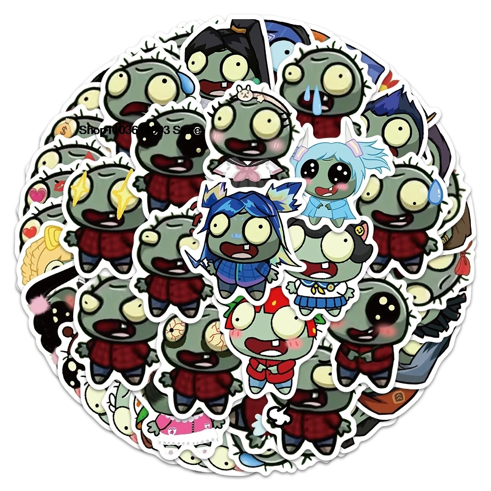 50PCS Cartoon cute little zombie stickers Creative Decoration Mobile Phone Laptop Computer water bottle Skateboard Sticker
50PCS Cartoon cute little zombie stickers Creative Decoration Mobile Phone Laptop Computer water bottle Skateboard Sticker