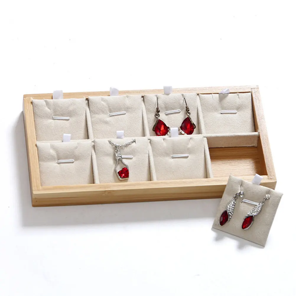 Wooden Necklace Display Tray Jewelry Organizer for Rings Necklaces Earrings Desktop Showcase Home Decorative Storage Holder
Wooden Necklace Display Tray Jewelry Organizer for Rings Necklaces Earrings Desktop Showcase Home Decorative Storage Holder