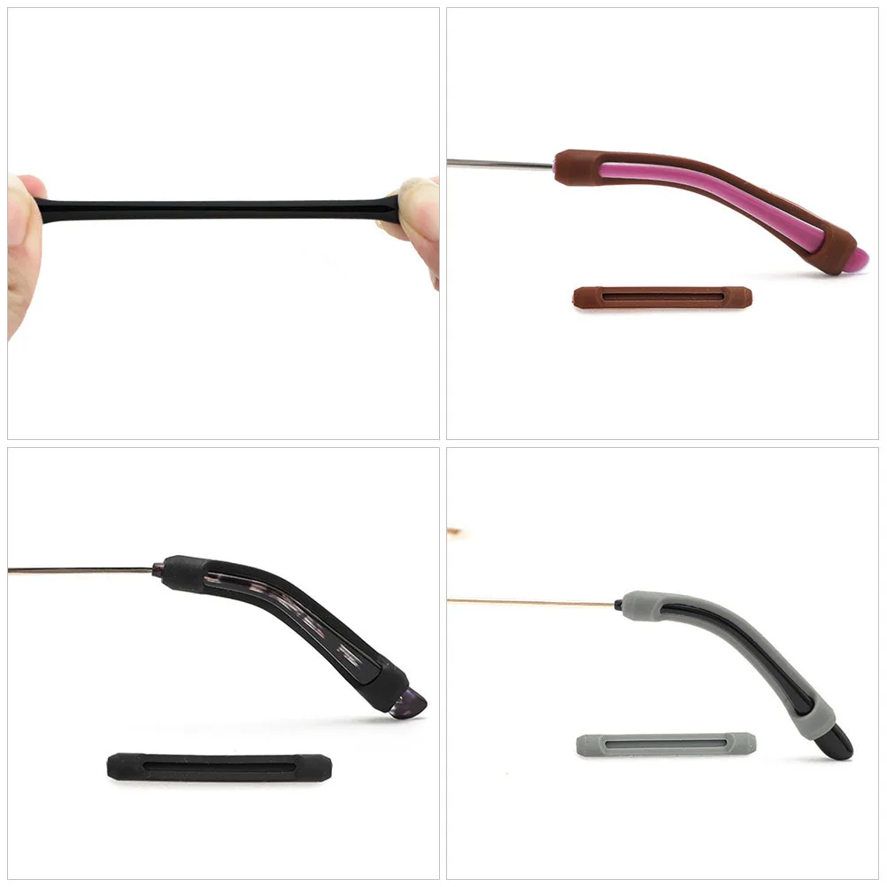 Eyeglass Ear Grips Silicone Temple Tips For Glasses Retainer Running Swimming Sports Outdoor Eyewear Accessories Holder
Eyeglass Ear Grips Silicone Temple Tips For Glasses Retainer Running Swimming Sports Outdoor Eyewear Accessories Holder