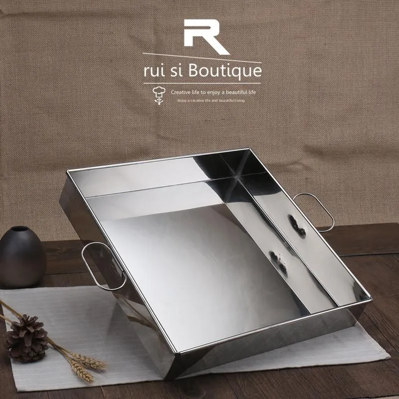 Stainless Steel Square Plate Thickened Grid Cover Nordic Style Cold Dish Plate Straight Angle Box Jujube Cake Mould Suzhou Box
Stainless Steel Square Plate Thickened Grid Cover Nordic Style Cold Dish Plate Straight Angle Box Jujube Cake Mould Suzhou Box