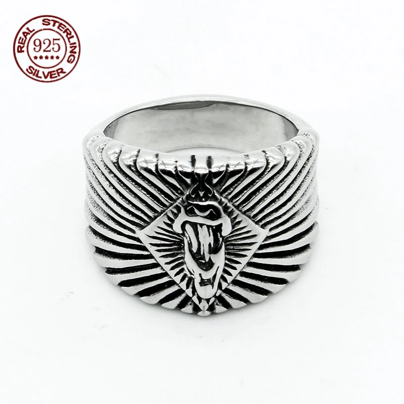 Simplicity Vintage S925 Sterling Silver Retro Trendy Ring Men's Personalized Wide Virgin Mary Ring Jewelry Exquisite Gift
Simplicity Vintage S925 Sterling Silver Retro Trendy Ring Men's Personalized Wide Virgin Mary Ring Jewelry Exquisite Gift