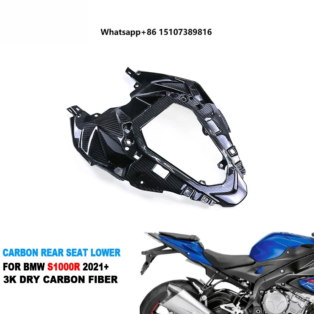 Carbon 100% Real 3K Dry Carbon Fiber Motorcycle Rear Seat Lower for S1000R 2021-2024
Carbon 100% Real 3K Dry Carbon Fiber Motorcycle Rear Seat Lower for S1000R 2021-2024
