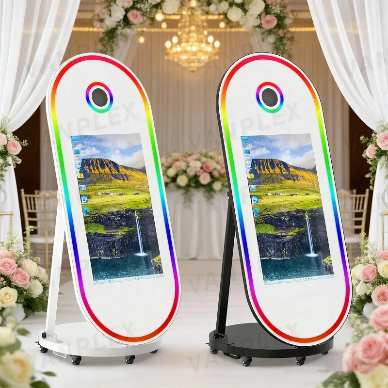 【Hot Sale】Patented Design 60'' Magic Mirror Photo Booth 32'' Touch Screen Tempered Glass Metal Shell 2 Years Warranty SLR Instan
【Hot Sale】Patented Design 60'' Magic Mirror Photo Booth 32'' Touch Screen Tempered Glass Metal Shell 2 Years Warranty SLR Instan