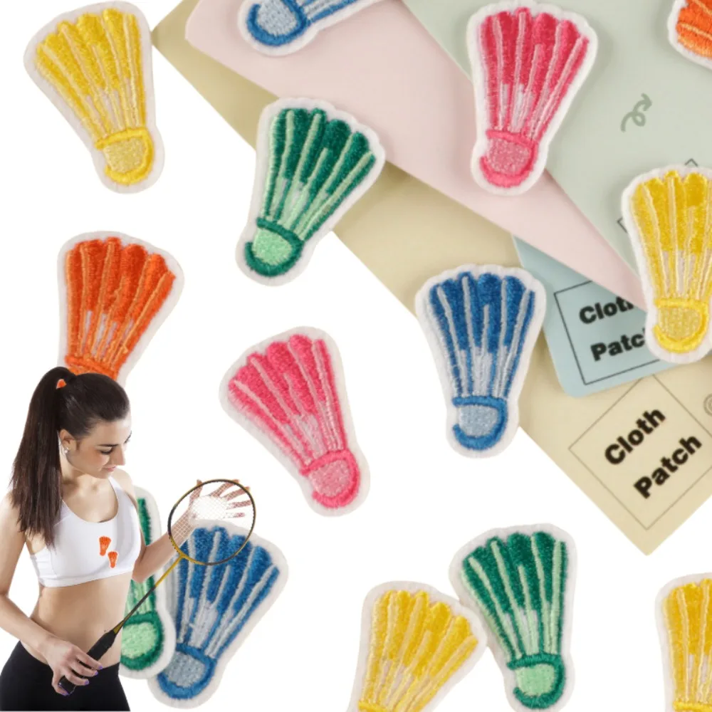 Colorful DIY Cartoon Feather Badminton Embroidered Patch Shoes Hats Accessories Fabric Stickers for Clothing
Colorful DIY Cartoon Feather Badminton Embroidered Patch Shoes Hats Accessories Fabric Stickers for Clothing