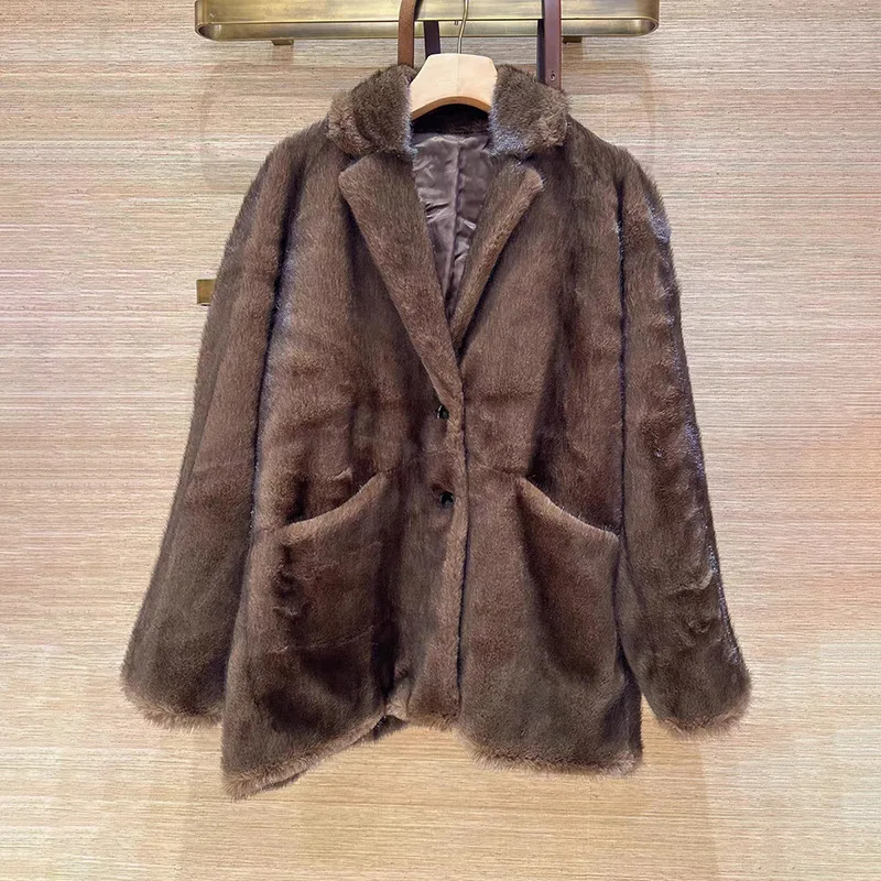【Подарок бесплатно】Осенне-зимняя модная легкая в уходе длинная коричневая шуба из искусственного меха с отложным воротником 2025
【Подарок бесплатно】Осенне-зимняя модная легкая в уходе длинная коричневая шуба из искусственного меха с отложным воротником 2025