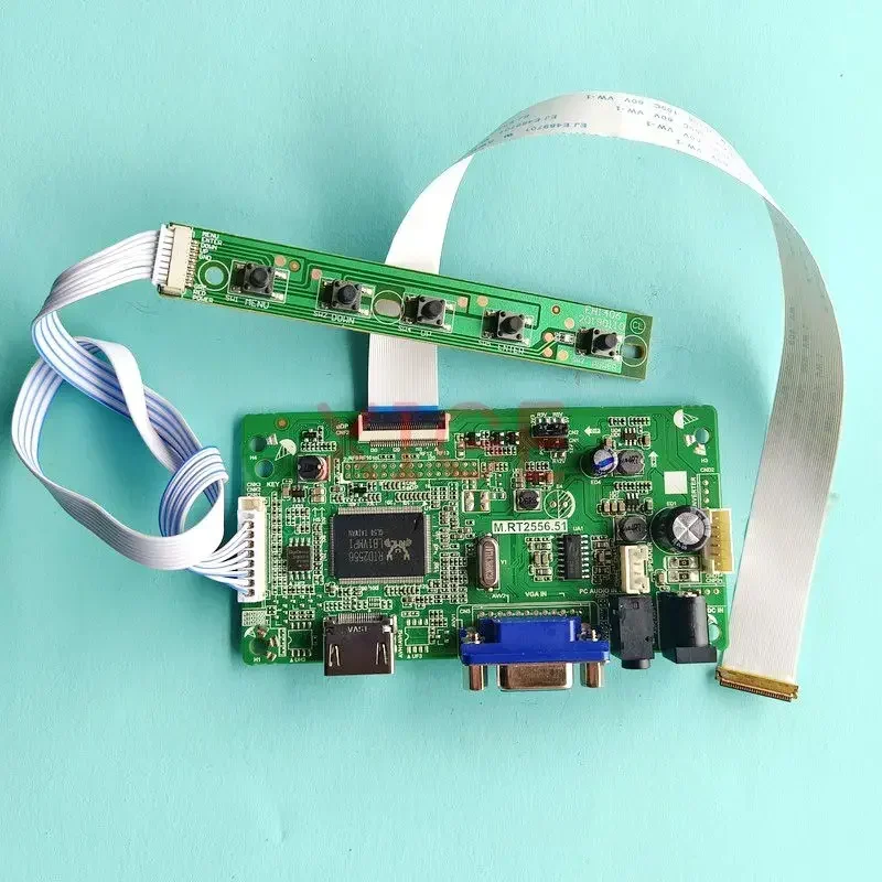 LCD Driver Controller Board For B156XTN07.1 B156XTN08.1/8.2 Kit DIY HDMI-Compatible EDP 30-Pin Laptop Panel VGA 15.6" 1366x768
LCD Driver Controller Board For B156XTN07.1 B156XTN08.1/8.2 Kit DIY HDMI-Compatible EDP 30-Pin Laptop Panel VGA 15.6" 1366x768