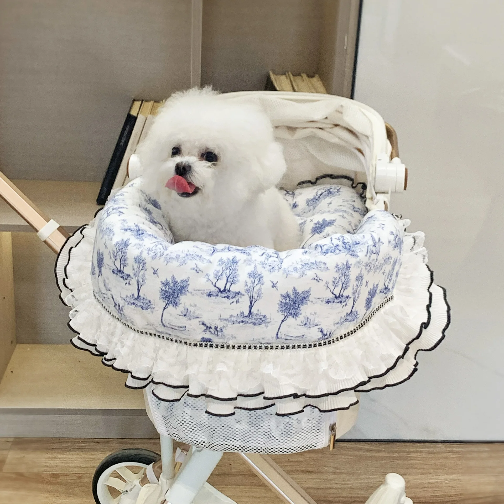 New Style Pet Stroller Mattress Set Puppy Stroller Mat Accessories Pillow Mat Cushion for Dogs Cotton Lace Dog Stroller Pad Set
New Style Pet Stroller Mattress Set Puppy Stroller Mat Accessories Pillow Mat Cushion for Dogs Cotton Lace Dog Stroller Pad Set