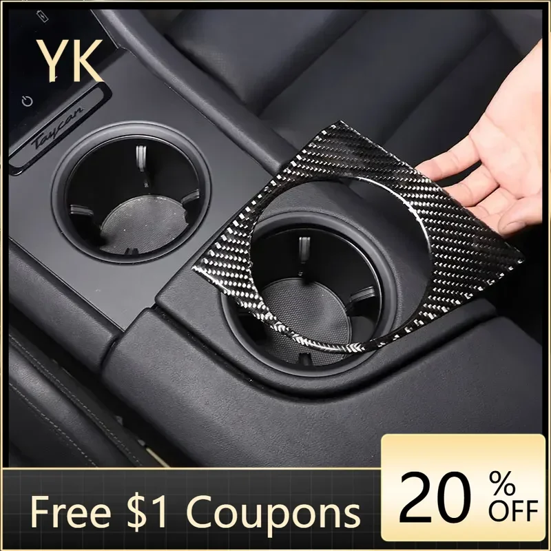 Soft Carbon Fiber Car Central Cup Holder Cover Decorate Sticker Interior Car Accessories For Porsche Taycan 2019-2025(LHD RHD)
Soft Carbon Fiber Car Central Cup Holder Cover Decorate Sticker Interior Car Accessories For Porsche Taycan 2019-2025(LHD RHD)