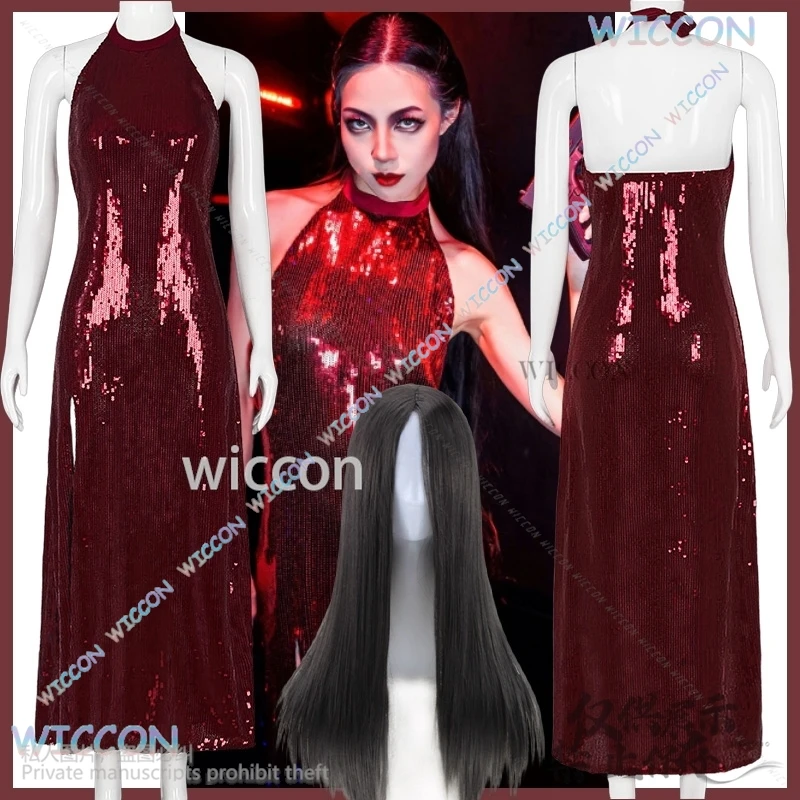 Sexy Summer Backless Sequins Halter Neck Evening Dresses Elegant Movie Baller Na Cosplay Lolita Halloween Christmas Party Cos
Sexy Summer Backless Sequins Halter Neck Evening Dresses Elegant Movie Baller Na Cosplay Lolita Halloween Christmas Party Cos