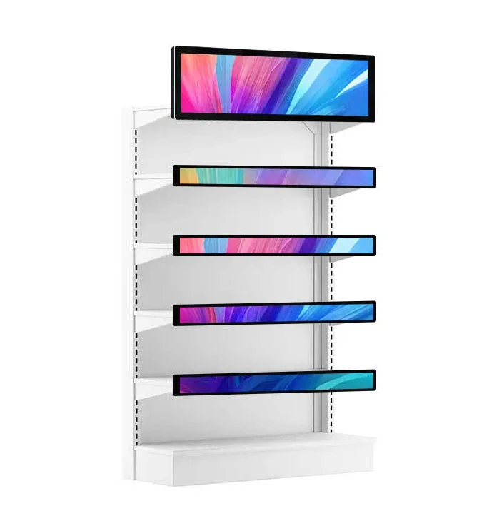 Supermarket Shelf Screen Advertising Player 23.1 Inch Led Display Panel Ultra Wide Bar Stretched LCD Monitor
Supermarket Shelf Screen Advertising Player 23.1 Inch Led Display Panel Ultra Wide Bar Stretched LCD Monitor