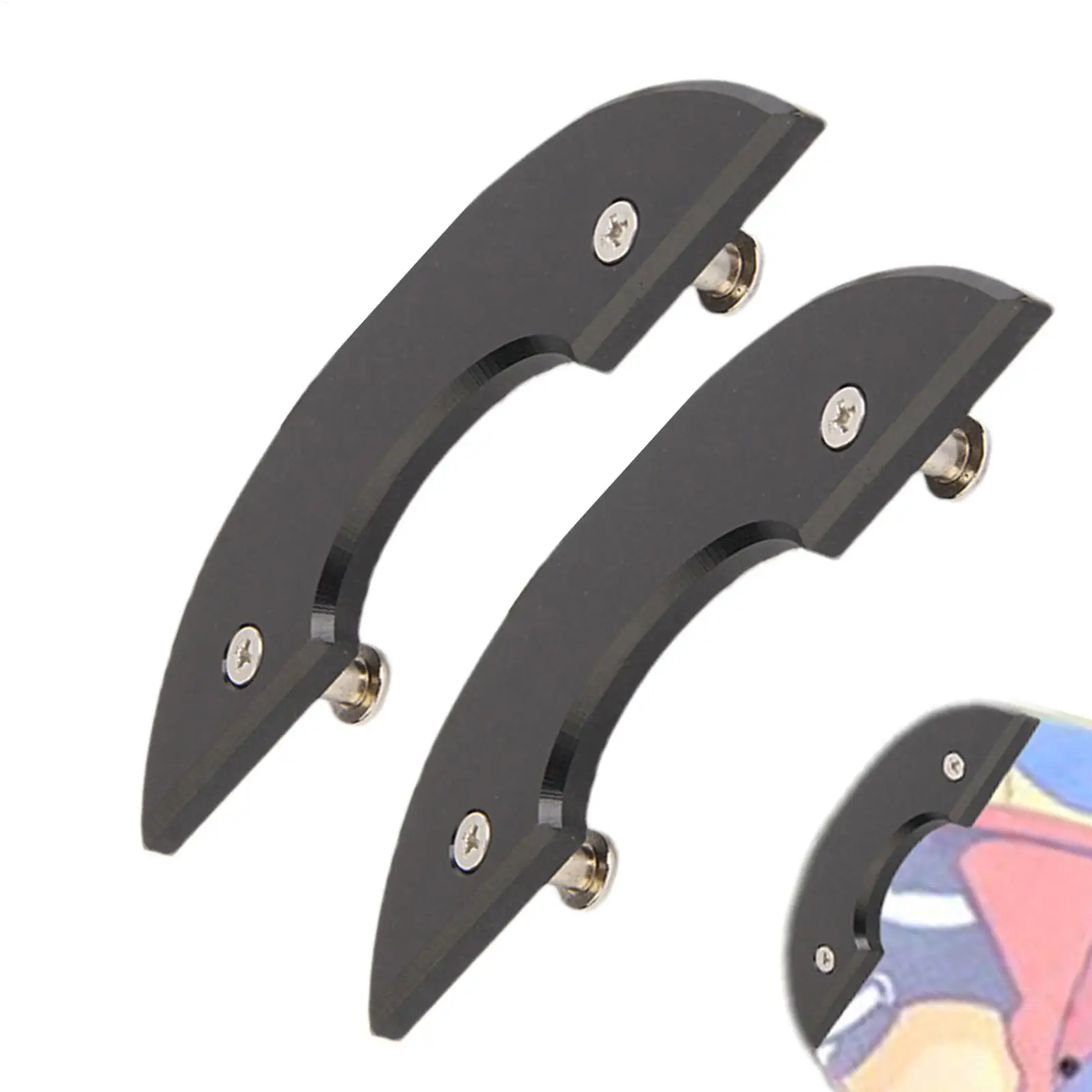 2pcs Skateboard Deck Tail Guards Protector/ Plastic Head And Tail Protection Board Longboards Deck Bottom Guard
2pcs Skateboard Deck Tail Guards Protector/ Plastic Head And Tail Protection Board Longboards Deck Bottom Guard